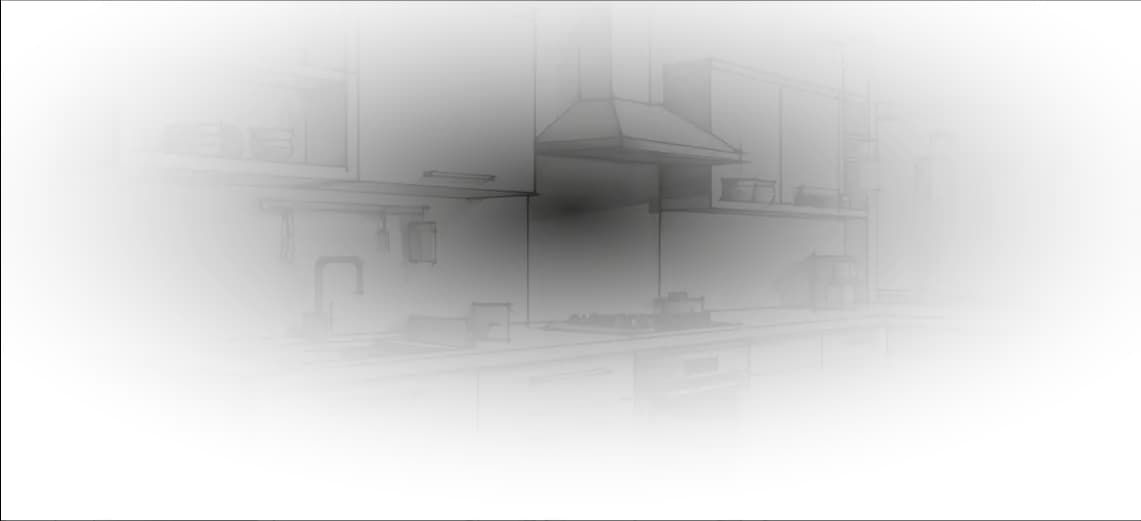 House sketch background